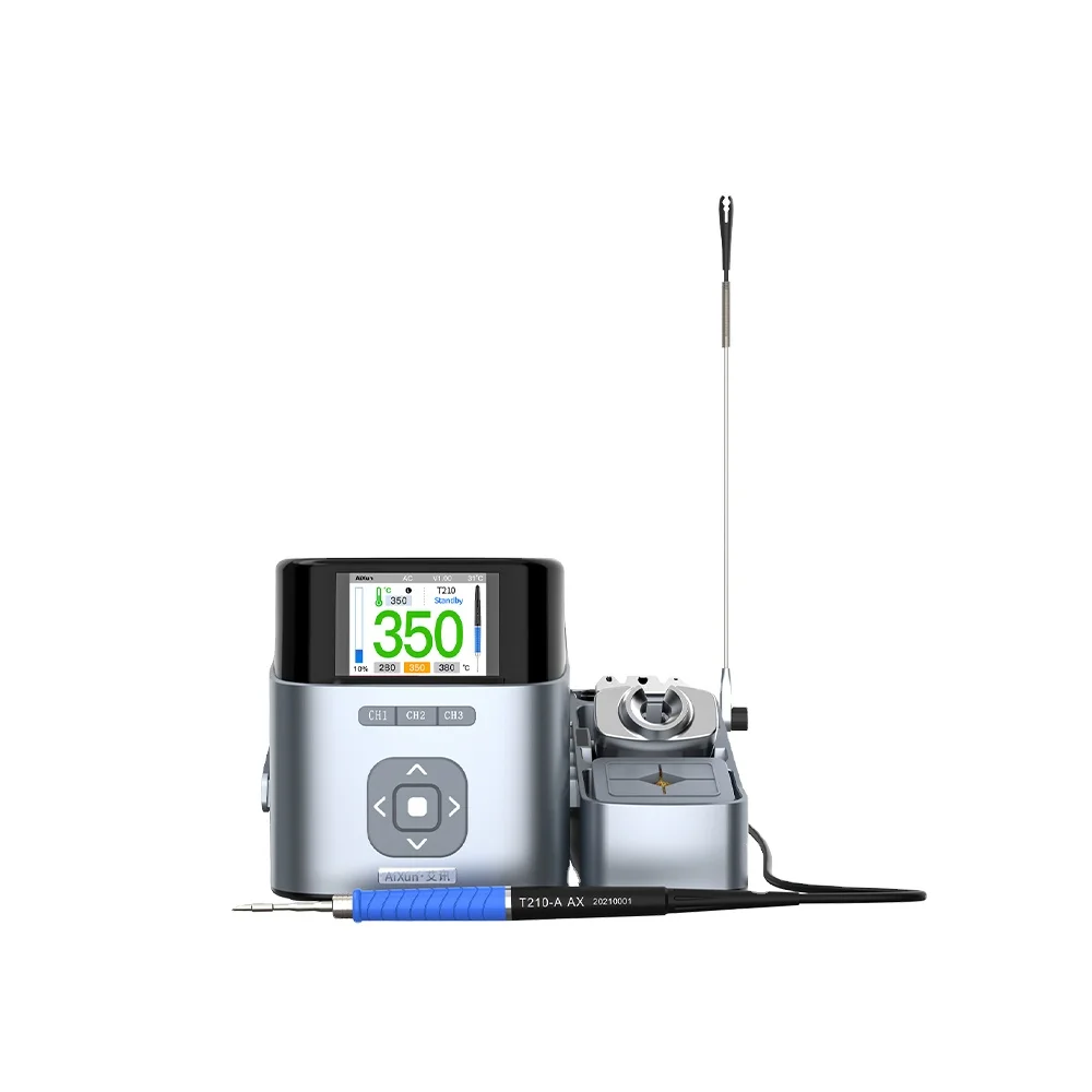 Factory delivery T410 Single Channel Smart Soldering Station Good Quality PCB Board Repair Welding Tools
Factory delivery T410 Single Channel Smart Soldering Station Good Quality PCB Board Repair Welding Tools