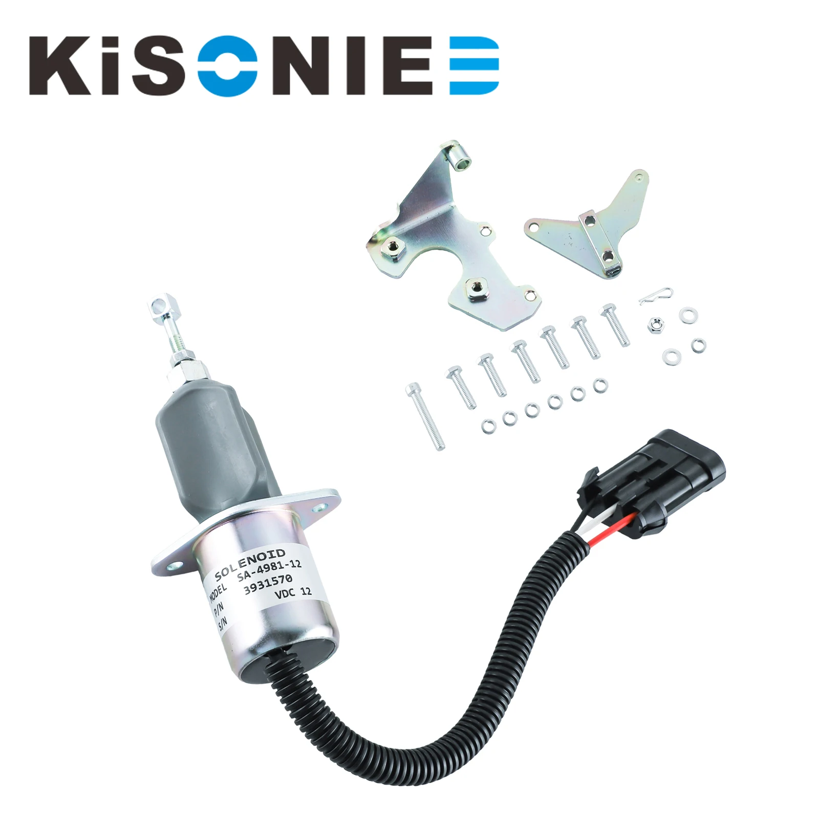 3931570 Fuel Shut Off Solenoid With Bracket Kits SA-4981-12 5016244AA for Dodge Ram Pickup Truck 2500 3500 Base 5.9L 1994-1998
3931570 Fuel Shut Off Solenoid With Bracket Kits SA-4981-12 5016244AA for Dodge Ram Pickup Truck 2500 3500 Base 5.9L 1994-1998