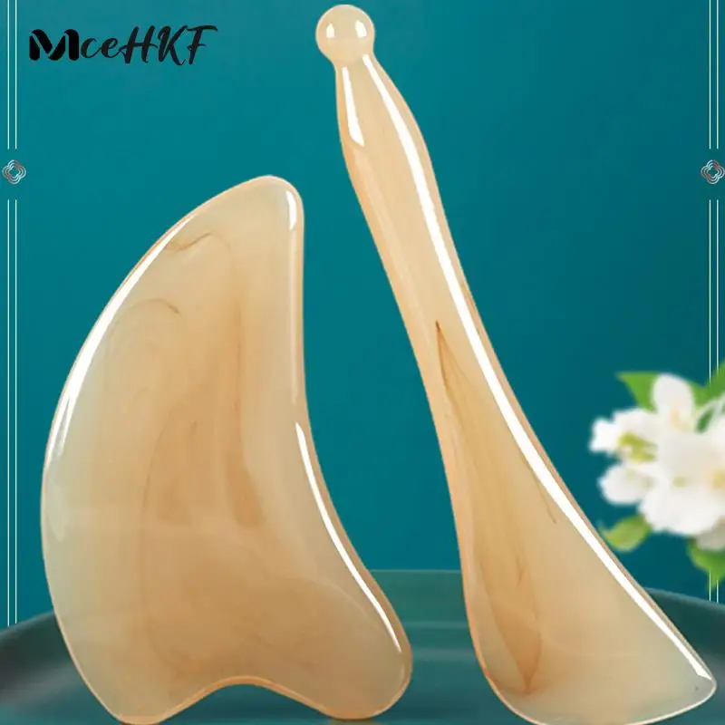 1/2PCS Guasha Plate Skin Scraping Resin Gua Sha Massage Board For Face Neck Back Body Legs Face Eye SPA Massager Scrapers Tools 
1/2PCS Guasha Plate Skin Scraping Resin Gua Sha Massage Board For Face Neck Back Body Legs Face Eye SPA Massager Scrapers Tools