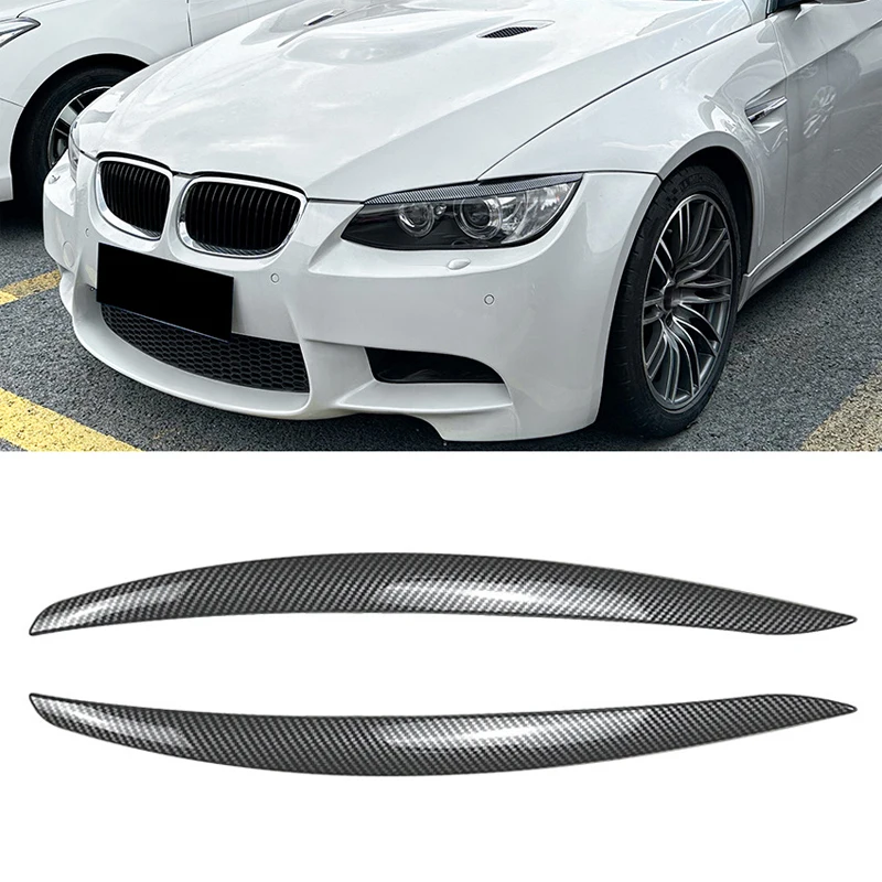 Для BMW 3 серии E92 E93, автомобильная передняя фара, лампа для век для бровей, блестящие черные аксессуары из углеродного волокна 2006-2009
Для BMW 3 серии E92 E93, автомобильная передняя фара, лампа для век для бровей, блестящие черные аксессуары из углеродного волокна 2006-2009