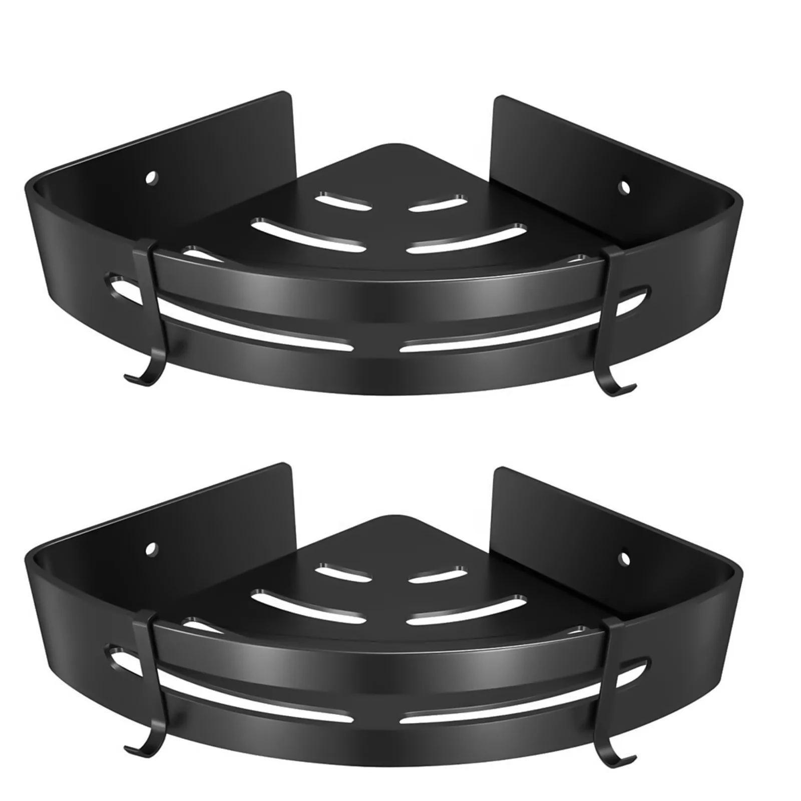 2 Pcs Wall Mounted Storage Cabinet Shelf Triangle Corner Rack No Punching Stainless Steel Organizer
2 Pcs Wall Mounted Storage Cabinet Shelf Triangle Corner Rack No Punching Stainless Steel Organizer
