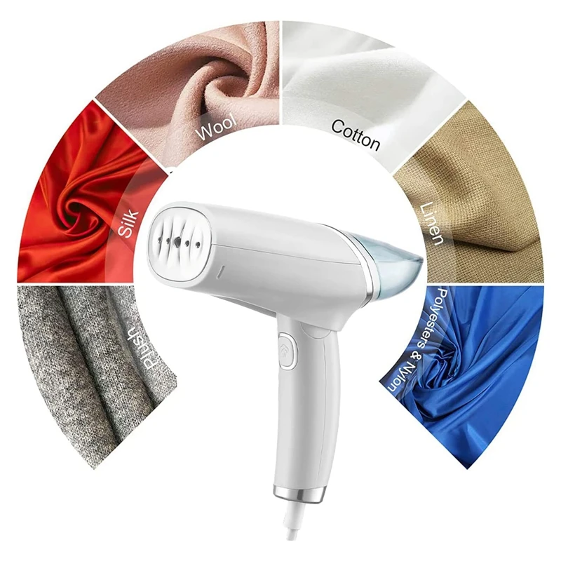 Portable Steamer For Clothes,Handheld Steamer,Foldable Steam Iron-Fast,Fabric Wrinkle Remover 1000W Strong Power
Portable Steamer For Clothes,Handheld Steamer,Foldable Steam Iron-Fast,Fabric Wrinkle Remover 1000W Strong Power