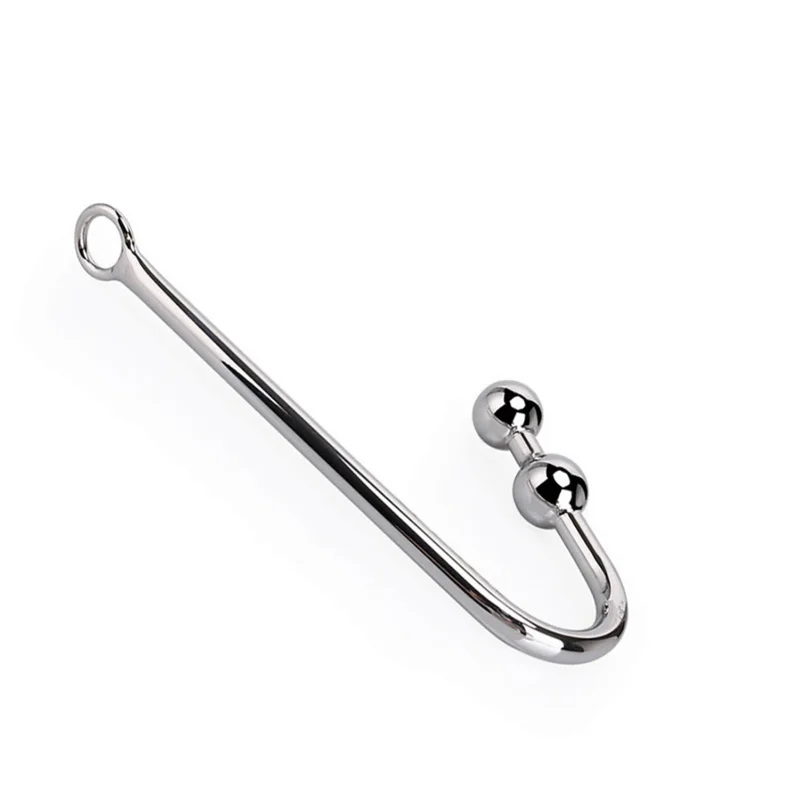 

Stainless Steel Plug Anale Sex Toys Anal Hook Beads Fetish Bdsm Bondage Restraints Butt Plugs For Leather Chastity Belt