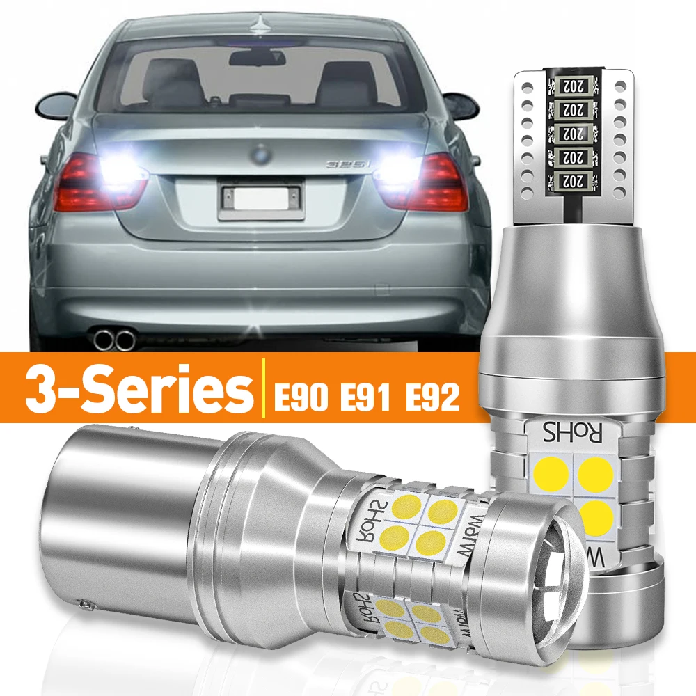 2pcs LED Reverse Light For BMW 3 Series E90 E91 E92 2005 2006 2007 2008 2009 2010 2011 2012 2013 Accessories Canbus Lamp
2pcs LED Reverse Light For BMW 3 Series E90 E91 E92 2005 2006 2007 2008 2009 2010 2011 2012 2013 Accessories Canbus Lamp