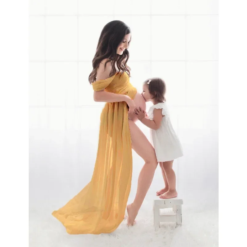 

Модные женские длинные платья для беременных для летней фотосессии