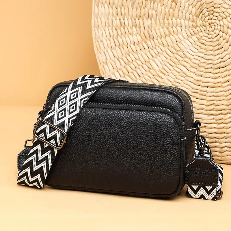100% Genuine Leather Women Square Handbags Fashion Luxury Ladies Wide Strap Crossbody Bags Quality Cowhide Female Shoulder Bag
100% Genuine Leather Women Square Handbags Fashion Luxury Ladies Wide Strap Crossbody Bags Quality Cowhide Female Shoulder Bag