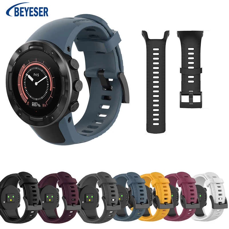 Silicone Wrist Strap For SUUNTO 5 Smart Watch For SUUNTO Sport Wristband Replacement Smart Bracelet Watvhband Accessories New
Silicone Wrist Strap For SUUNTO 5 Smart Watch For SUUNTO Sport Wristband Replacement Smart Bracelet Watvhband Accessories New