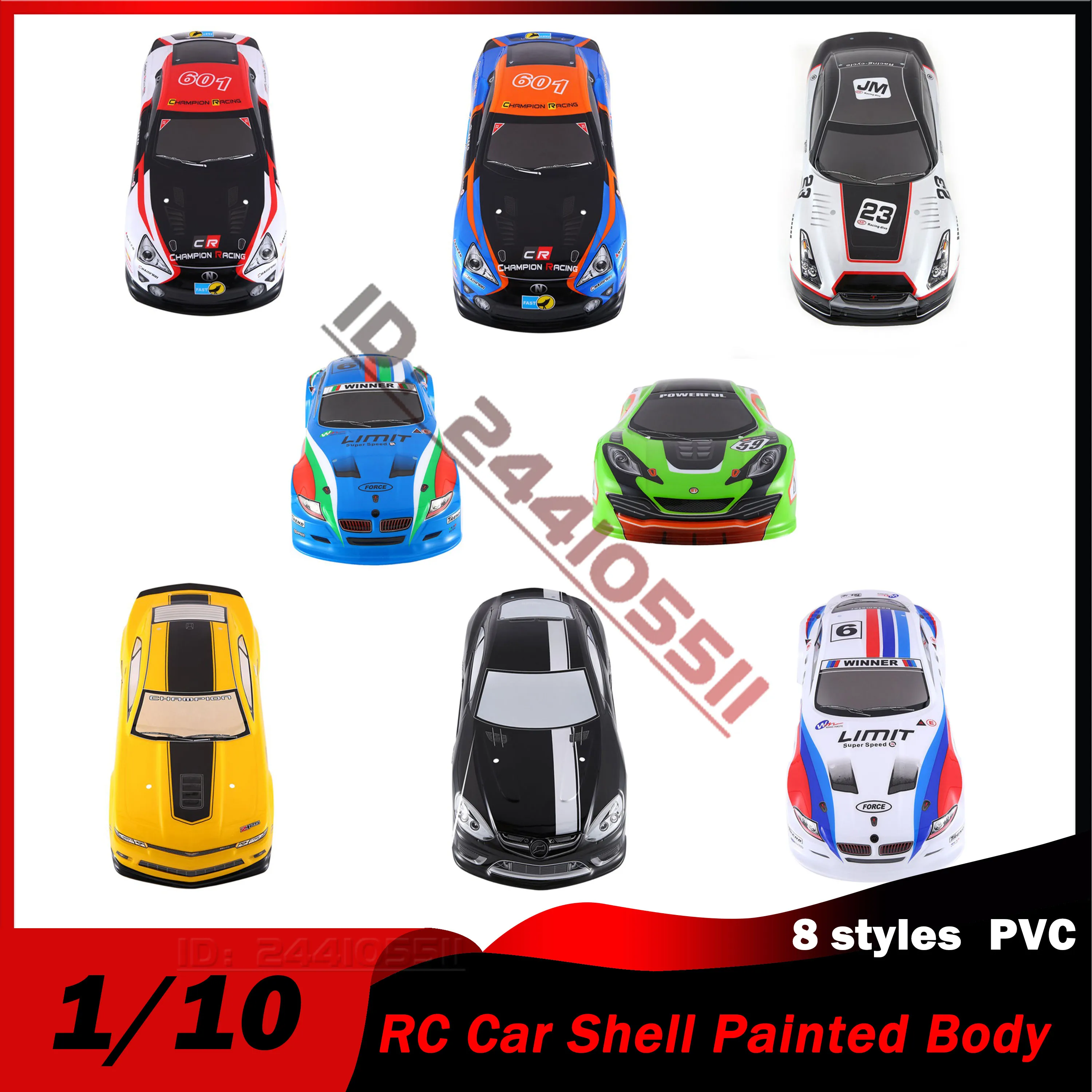 1/10 RC Car Shell Painted Body 190mm/195mm/200mm PVC Cover for 1:10 Racing Model Drift Toy Touring Hsp Yokomo Hpi ZD TAMIYA Part
1/10 RC Car Shell Painted Body 190mm/195mm/200mm PVC Cover for 1:10 Racing Model Drift Toy Touring Hsp Yokomo Hpi ZD TAMIYA Part