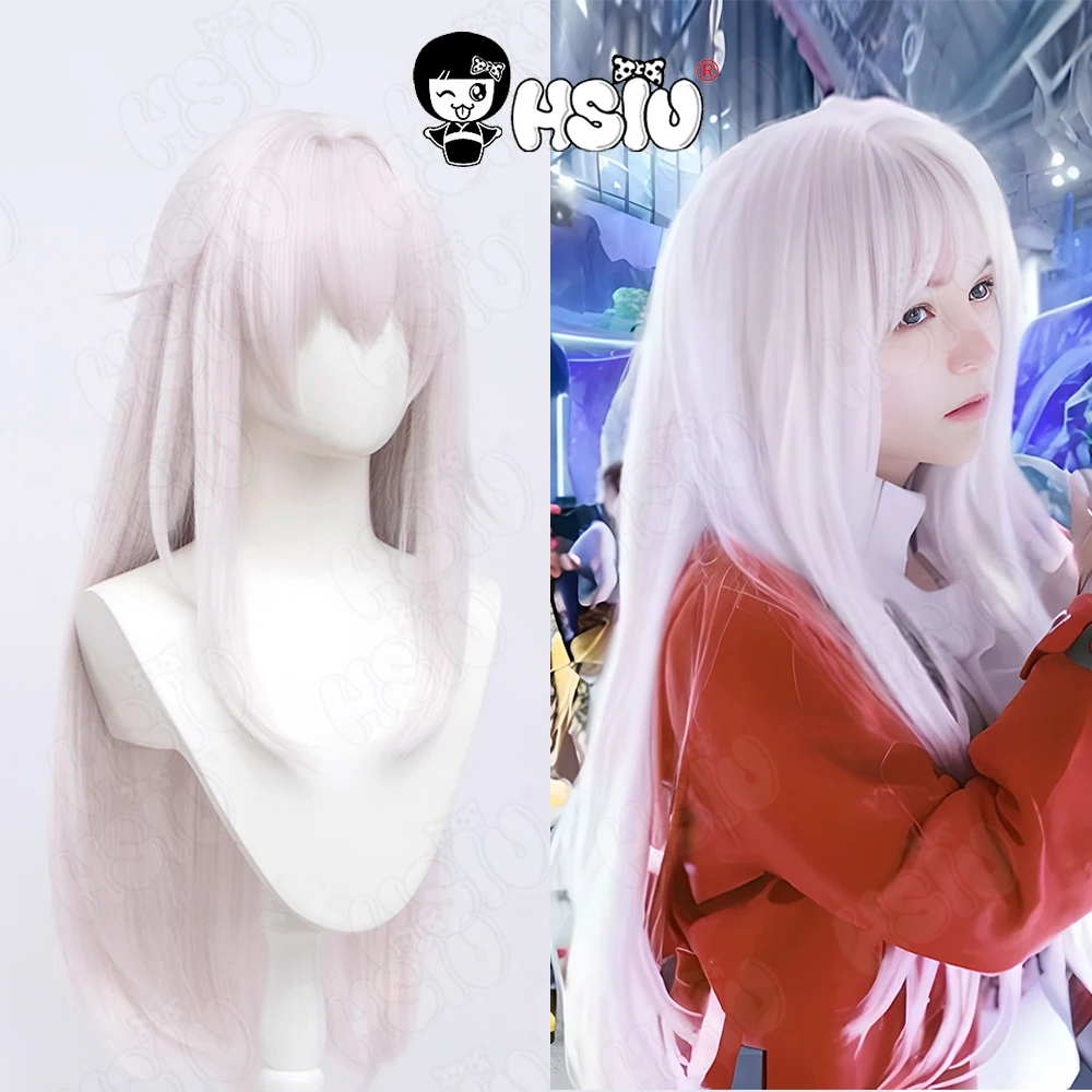 Clara Cosplay Wig Game Honkai Star Rail cosplay HSIU 80CM light pink white Long hair Synthetic Wig+Wig cap Honkai Star Rail Wig
Clara Cosplay Wig Game Honkai Star Rail cosplay HSIU 80CM light pink white Long hair Synthetic Wig+Wig cap Honkai Star Rail Wig