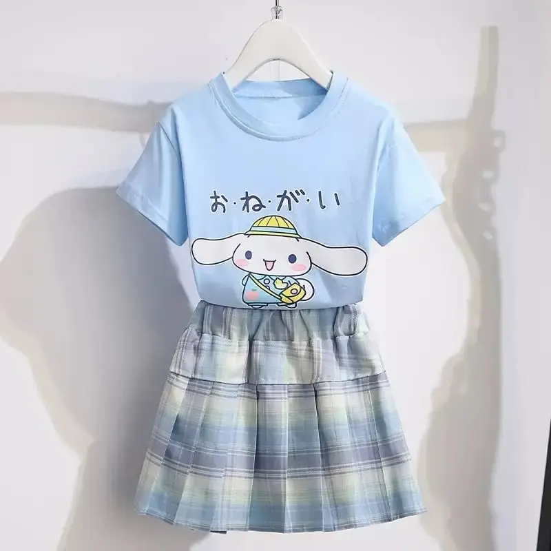 2024 Cute My Melody Jk T-Shirt Pleated Skirt Kawaii Sanrio Anime Cinnamoroll Summer Sweet Cute Cartoon Babys Dress Gift for Kids
2024 Cute My Melody Jk T-Shirt Pleated Skirt Kawaii Sanrio Anime Cinnamoroll Summer Sweet Cute Cartoon Babys Dress Gift for Kids