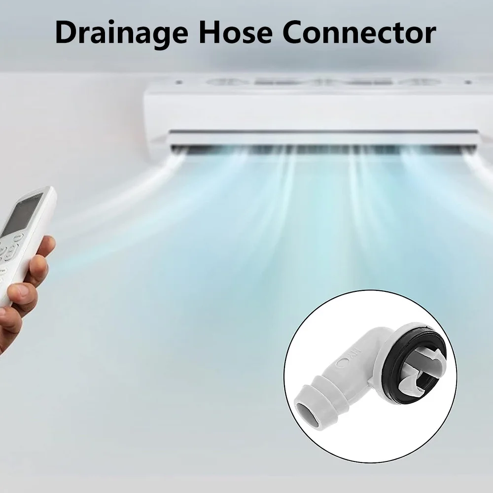 Air Conditioner Drain Hose Connector Elbow Fitting With Rubber Ring Air Conditioner Air Conditioner Plastic External Unit 1pcs
Air Conditioner Drain Hose Connector Elbow Fitting With Rubber Ring Air Conditioner Air Conditioner Plastic External Unit 1pcs