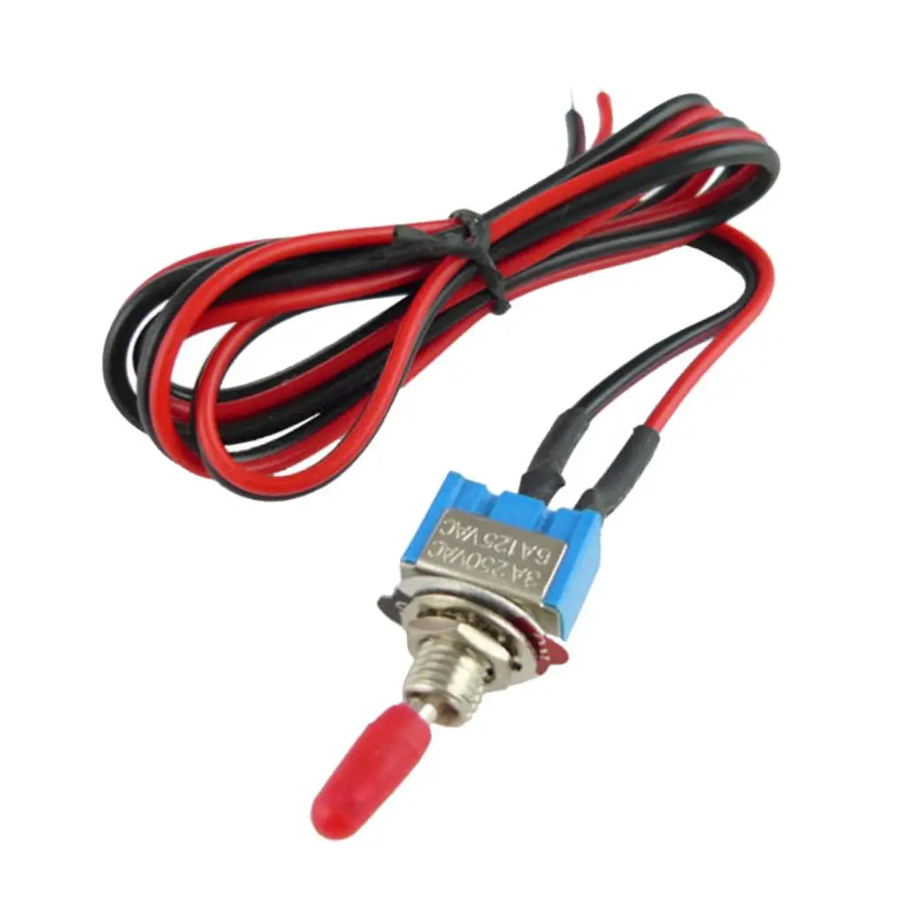 Profession Security Alarm Pre-Wired On/Off Mini Toggle Switch 24inch 12V for Car Alarms, WVO, HHO
Profession Security Alarm Pre-Wired On/Off Mini Toggle Switch 24inch 12V for Car Alarms, WVO, HHO