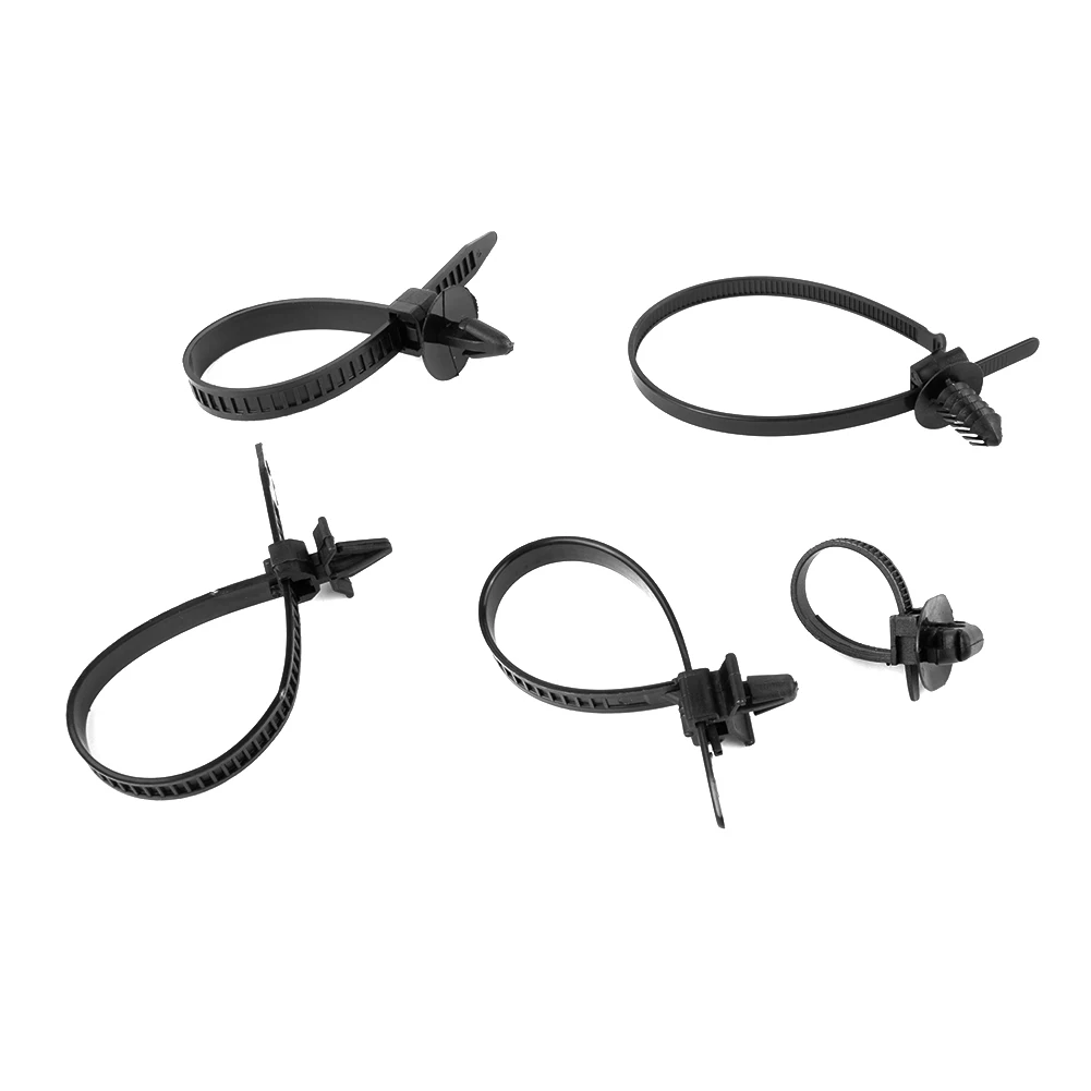 Part Fastener Strap Clip Nylon Black Mixed Cable Tie Car Accessories Bundled Wire Bands Car Clips 100pcs 4.8*185mm
Part Fastener Strap Clip Nylon Black Mixed Cable Tie Car Accessories Bundled Wire Bands Car Clips 100pcs 4.8*185mm