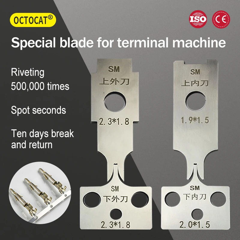 4 Pcs jst Terminals Crimping Mold Blade ,Various Models And Specifications Blades For Terminal Machine Crimp Tools Accessories
4 Pcs jst Terminals Crimping Mold Blade ,Various Models And Specifications Blades For Terminal Machine Crimp Tools Accessories