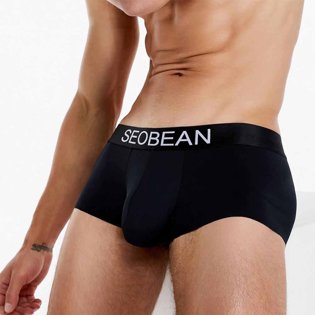 Ice Silk Mens Boxer Briefs Soft Underpants Elastic Flat Boxers Flex Waist Pouch U Convex Underwear Breathable Panties Bottoms
Ice Silk Mens Boxer Briefs Soft Underpants Elastic Flat Boxers Flex Waist Pouch U Convex Underwear Breathable Panties Bottoms
