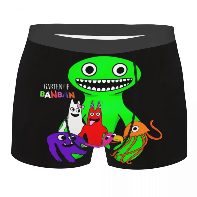 

Garten Of Banban Group Rainbows Friend-Video Game Underwear Men Breathable Boxer Briefs Shorts Panties Soft Underpants For Male