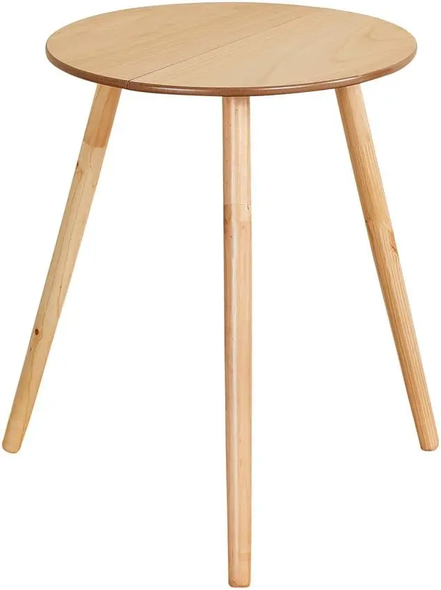 Round Side Accent Table, 20 Diameter x 25.5 Height Sturdy Classic Three-Legged Round Side Table for Use in Bedroom, Living Room
Round Side Accent Table, 20 Diameter x 25.5 Height Sturdy Classic Three-Legged Round Side Table for Use in Bedroom, Living Room
