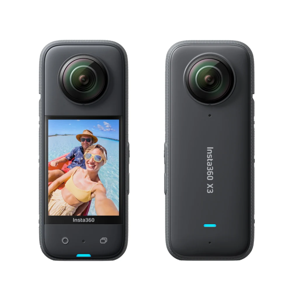 Insta360 X3 - 360 degree waterproof sports camera with 1/2 inch sensor, stable shooting, 2.29 inch touch screen, live broadcast.
Insta360 X3 - 360 degree waterproof sports camera with 1/2 inch sensor, stable shooting, 2.29 inch touch screen, live broadcast.