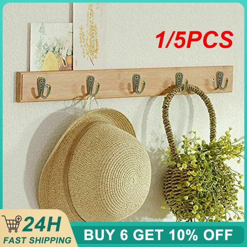 1/5PCS Wall Hooks Hangers Double Hole Retro Home Storage Hook Organizer Anti-collision Kitchen Bathroom Accessories Key Hanger
1/5PCS Wall Hooks Hangers Double Hole Retro Home Storage Hook Organizer Anti-collision Kitchen Bathroom Accessories Key Hanger