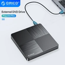 ORICO USB3.0/USB2.0 Slim External DVD-RW Player Writer Reader with HUB Function for Laptop Windows PC ROM Burner ORICO USB3.0/USB2.0 Slim External DVD-RW Player Writer Reader with HUB Function for Laptop Windows PC ROM Burner