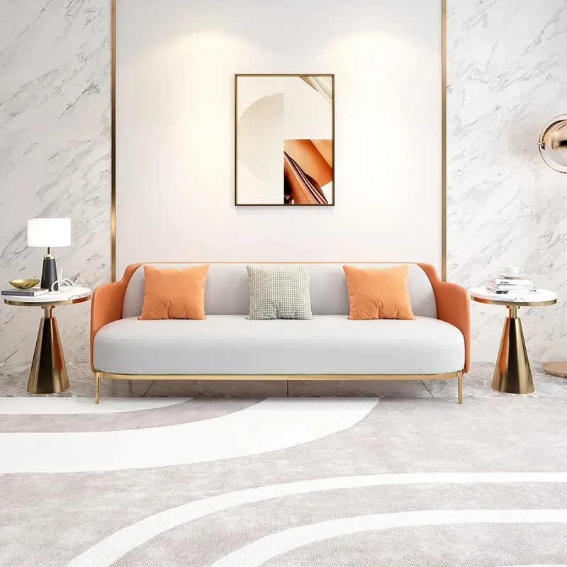 

Минималистичный диван-лаундж, простой диван для гостиной в современном европейском стиле, удобные классические Salas Y диваны, мебель для дома