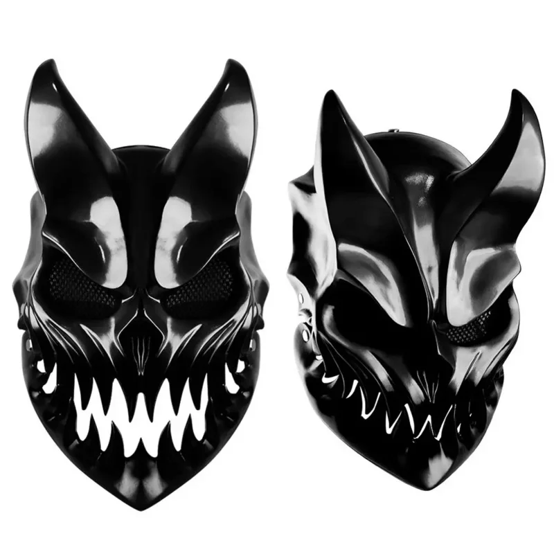 Face Masks Fashion Mask Slaughter To Prevail Kid of Darkness PVC Demolisher Demon Mask Halloween Cosplay Costume Party Props
Face Masks Fashion Mask Slaughter To Prevail Kid of Darkness PVC Demolisher Demon Mask Halloween Cosplay Costume Party Props