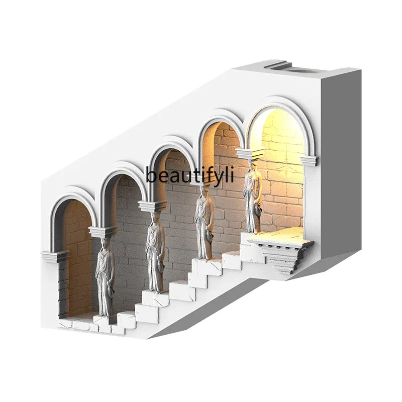 Niche Night Light Villa Wine B & B Background Wall Gypsum Lamp Embedded Embedded Ambience Light
Niche Night Light Villa Wine B & B Background Wall Gypsum Lamp Embedded Embedded Ambience Light