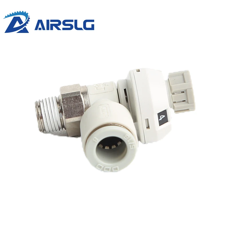 SMC Type Speed controller with compact scale indicator AS1301FS-M5-03A AS2301FS-01-08SA AS3301FS-03-08SA AS4301FS-04-08SA 
SMC Type Speed controller with compact scale indicator AS1301FS-M5-03A AS2301FS-01-08SA AS3301FS-03-08SA AS4301FS-04-08SA