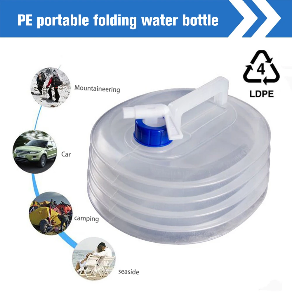 Collapsible Water Container Water Buckets 3L/5L/8L/10L/15L Camping Water Storage Carrier Jug for Outdoors Hiking Survival
Collapsible Water Container Water Buckets 3L/5L/8L/10L/15L Camping Water Storage Carrier Jug for Outdoors Hiking Survival