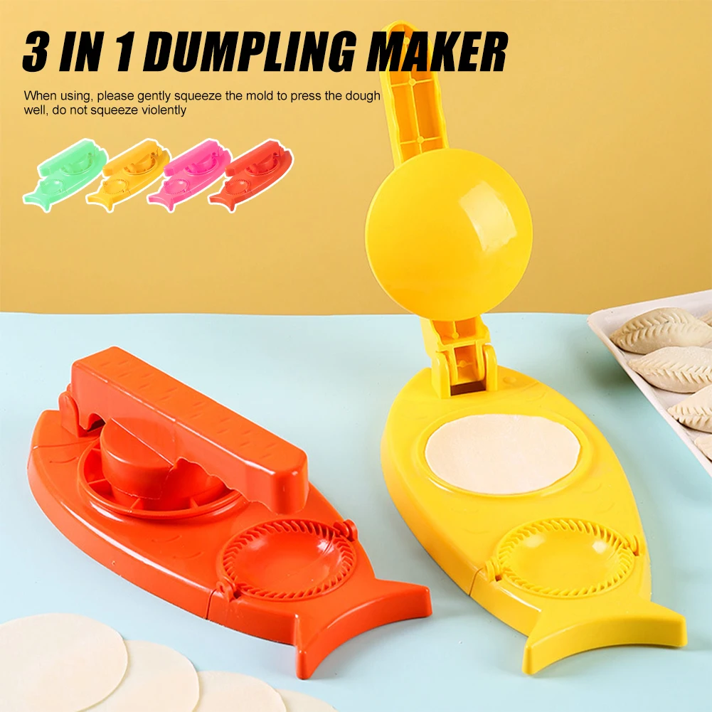 3 In 1 Manual Dumpling Maker Dumpling Skin Wrapper Plastic Mould Artifact DIY Dough Pressing Tool Home Kitchen Pastry Tools
3 In 1 Manual Dumpling Maker Dumpling Skin Wrapper Plastic Mould Artifact DIY Dough Pressing Tool Home Kitchen Pastry Tools