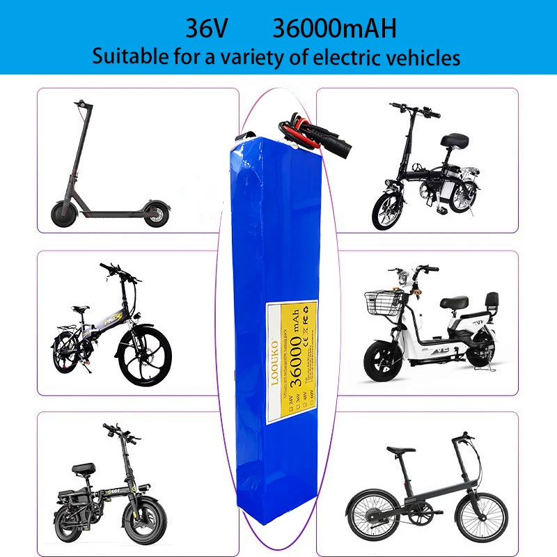 

New M365 10S3P 36V 36000mAh 36v electric scooter battery pack 18650 Lithium M365 electric scooter 36v Battery scooter TX-30JST