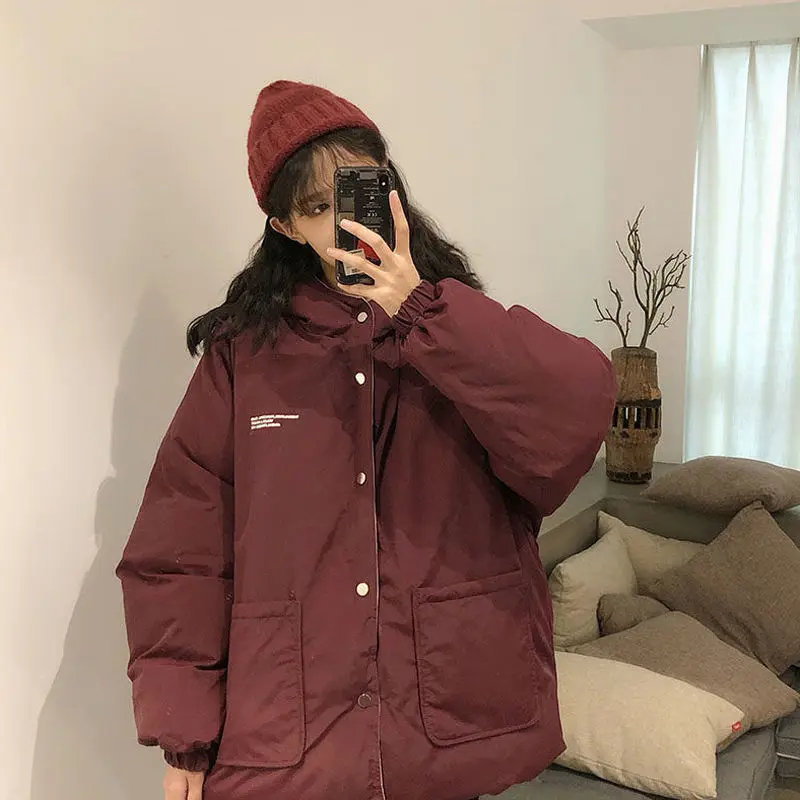 Red Thick Padding Patchwork Jackets for Women Black Hoodie Woman Coat Quilted Padded Y2k Fashion Korea in Promotion Elegant Hot
Red Thick Padding Patchwork Jackets for Women Black Hoodie Woman Coat Quilted Padded Y2k Fashion Korea in Promotion Elegant Hot