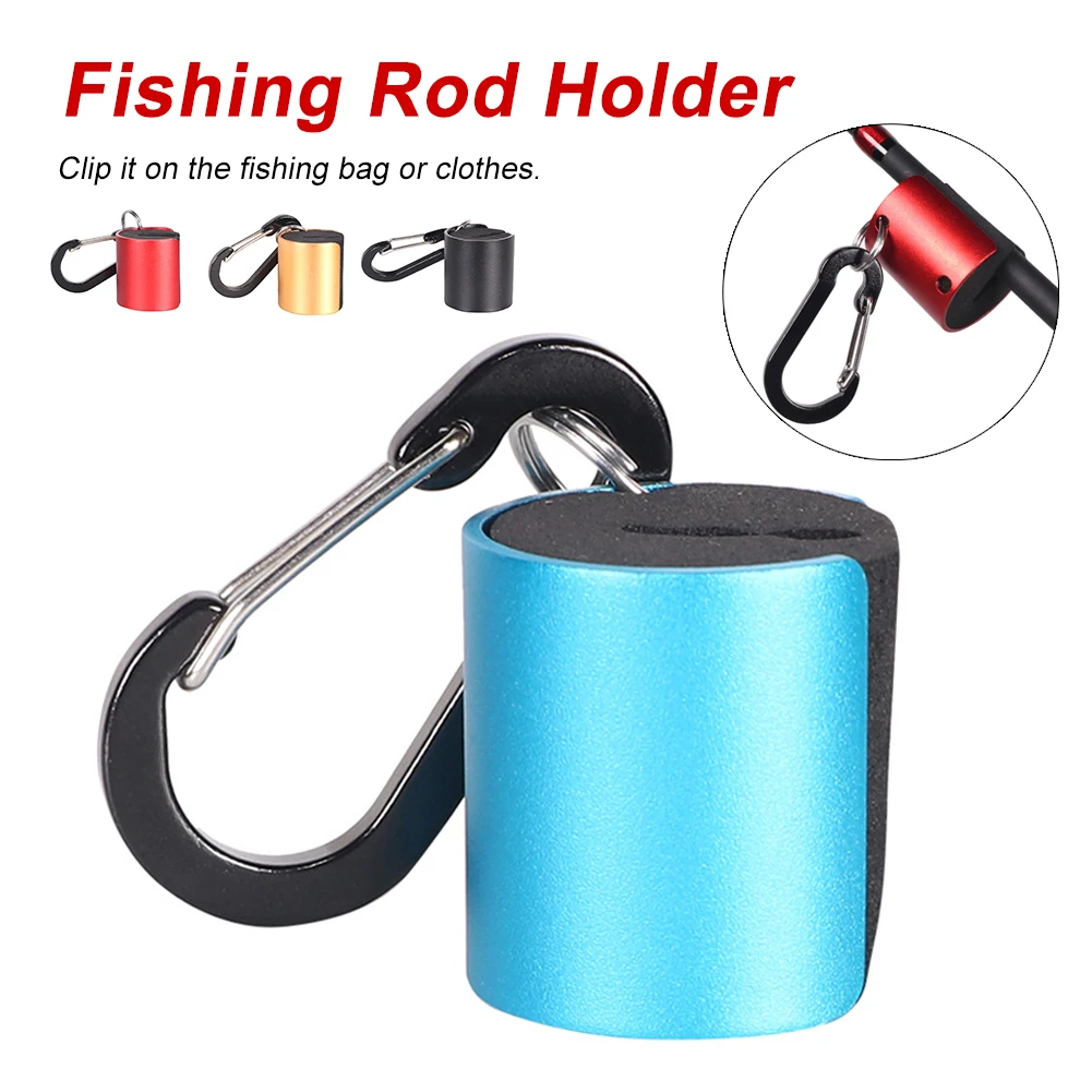 1PC Fishing Rod Holder Portable Fishing Rod Clip With Keychain Wearable Fly Fishing Tackle Accessories Rod Clamp Assistant Tools
1PC Fishing Rod Holder Portable Fishing Rod Clip With Keychain Wearable Fly Fishing Tackle Accessories Rod Clamp Assistant Tools