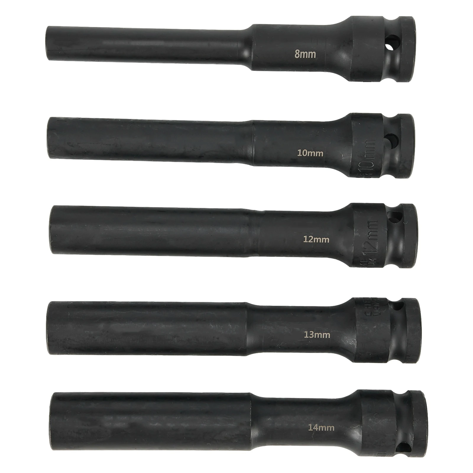 5 Pcs Hex Socket Black Chrome Vanadium Steel For AC Electric Wrench High Hardness Impact Wrench Hex Socket Head
5 Pcs Hex Socket Black Chrome Vanadium Steel For AC Electric Wrench High Hardness Impact Wrench Hex Socket Head