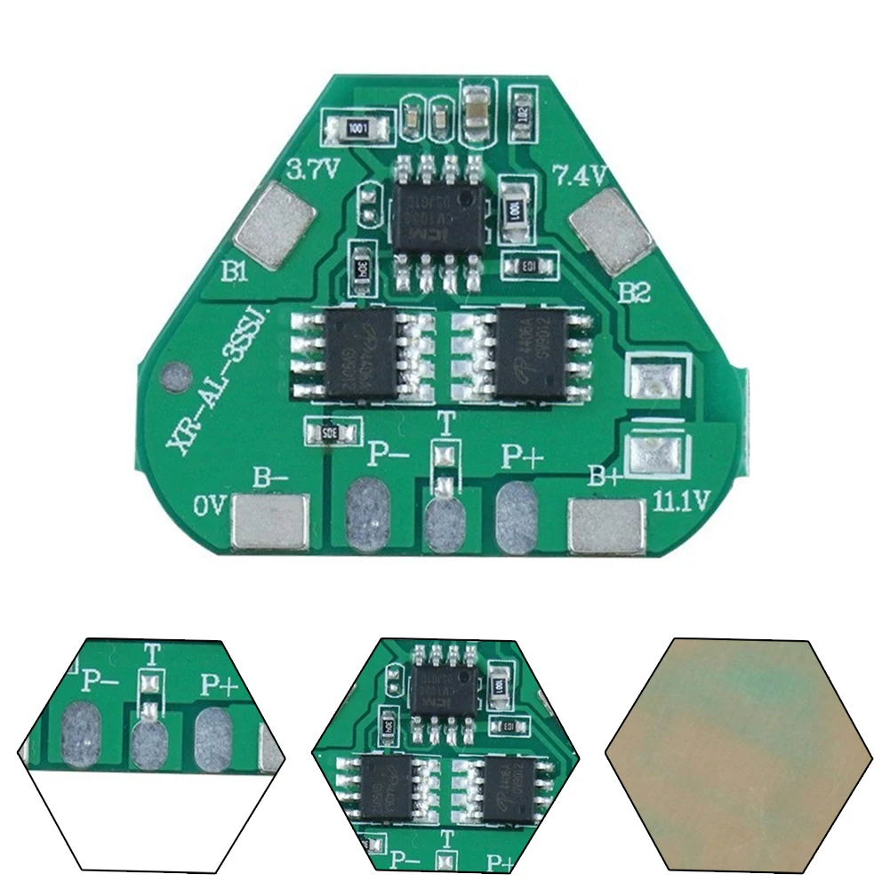 BMS 3S 5A 11.1V 12.6V Li-ion Lithium Battery Charger Board Common Port Power Battery Charger Protection Boar For Electrica Tool
BMS 3S 5A 11.1V 12.6V Li-ion Lithium Battery Charger Board Common Port Power Battery Charger Protection Boar For Electrica Tool