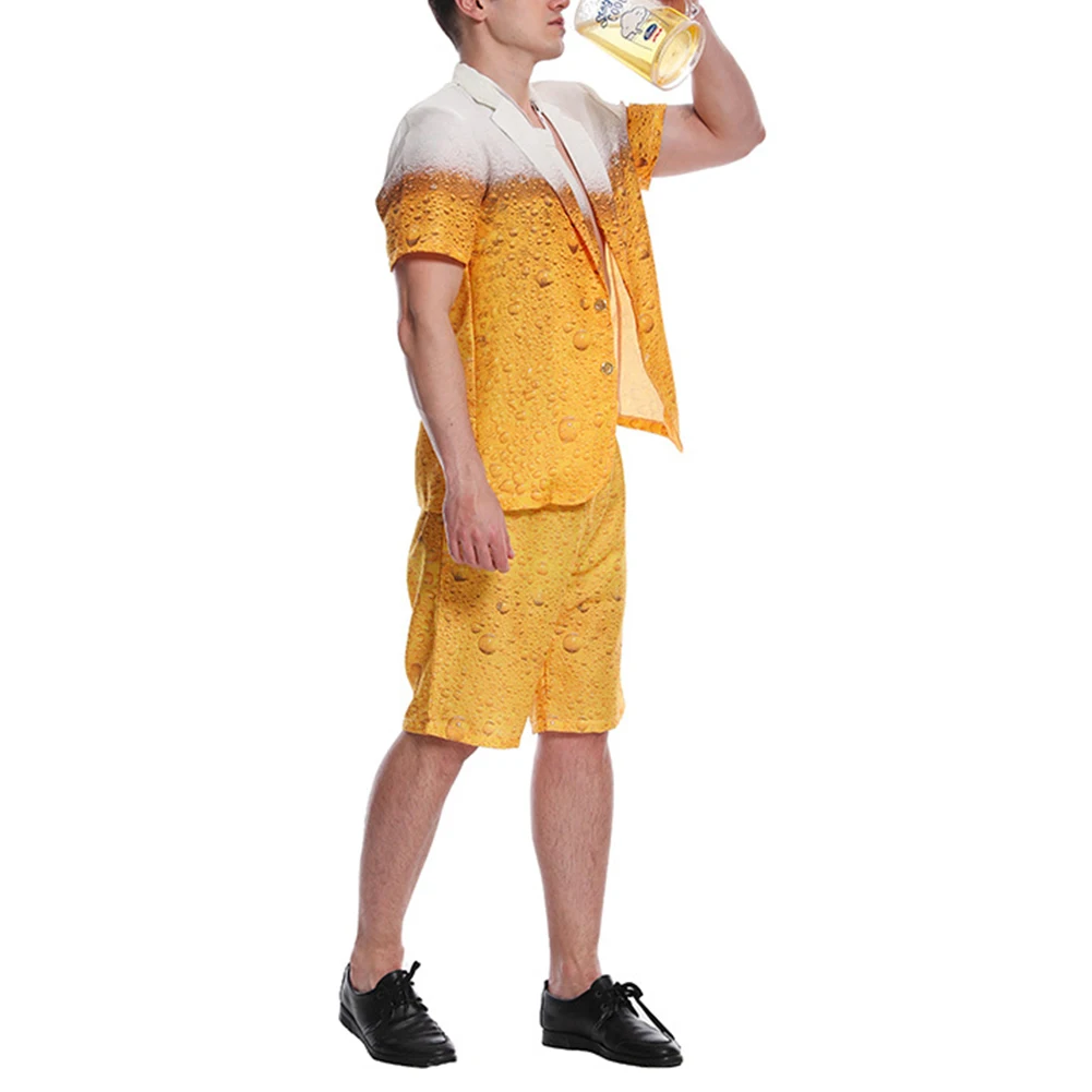Oktoberfest Party Costume, Men's Beer Suit Jacket Pants, Funny Humour Stag Party Outfit, 3D Beer Design, Cosplay Dress 3Pcs/Set
Oktoberfest Party Costume, Men's Beer Suit Jacket Pants, Funny Humour Stag Party Outfit, 3D Beer Design, Cosplay Dress 3Pcs/Set