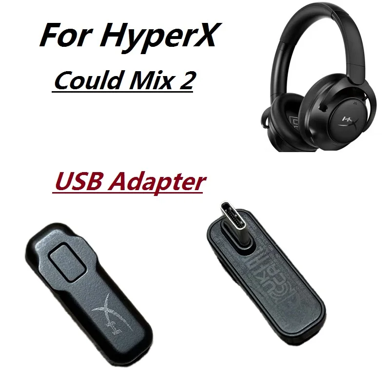 Original spare part for HYPERX Could Mix2 headphones replacement USB adapter dongle receiver Original spare part for HYPERX Could Mix2 headphones replacement USB adapter dongle receiver