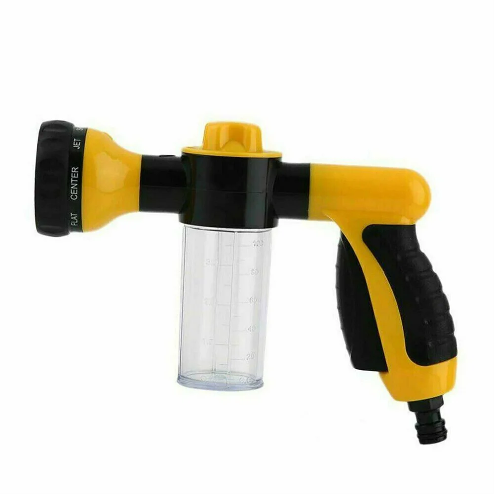 Garden Spray Water Gun Foam Sprayer Hose Nozzle 3 Grades Adjustable Foam Control Garden Watering Plants Lawn Car Washing
Garden Spray Water Gun Foam Sprayer Hose Nozzle 3 Grades Adjustable Foam Control Garden Watering Plants Lawn Car Washing