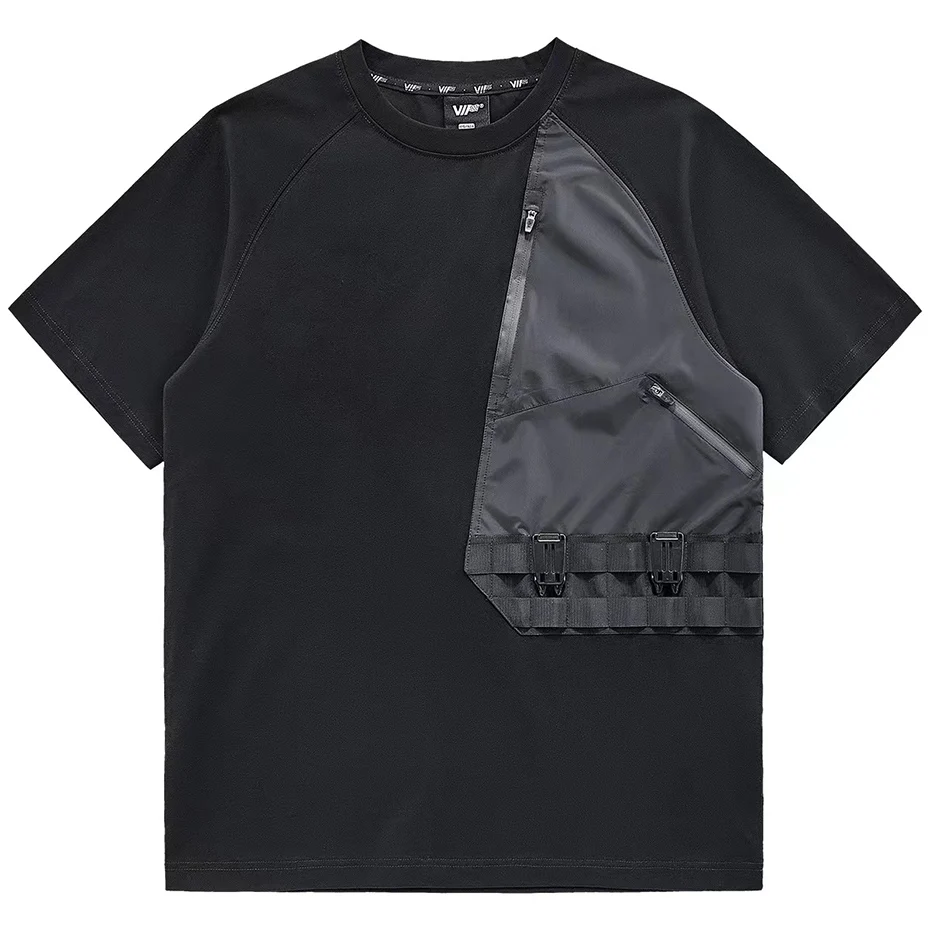 Футболка ARENS Мужская Techwear, жилет с карманами, в стиле пэчворк, для инструментов, футболка оверсайз в стиле хип-хоп, уличная одежда в стиле Харадзюку, хлопковый черный топ
Футболка ARENS Мужская Techwear, жилет с карманами, в стиле пэчворк, для инструментов, футболка оверсайз в стиле хип-хоп, уличная одежда в стиле Харадзюку, хлопковый черный топ
