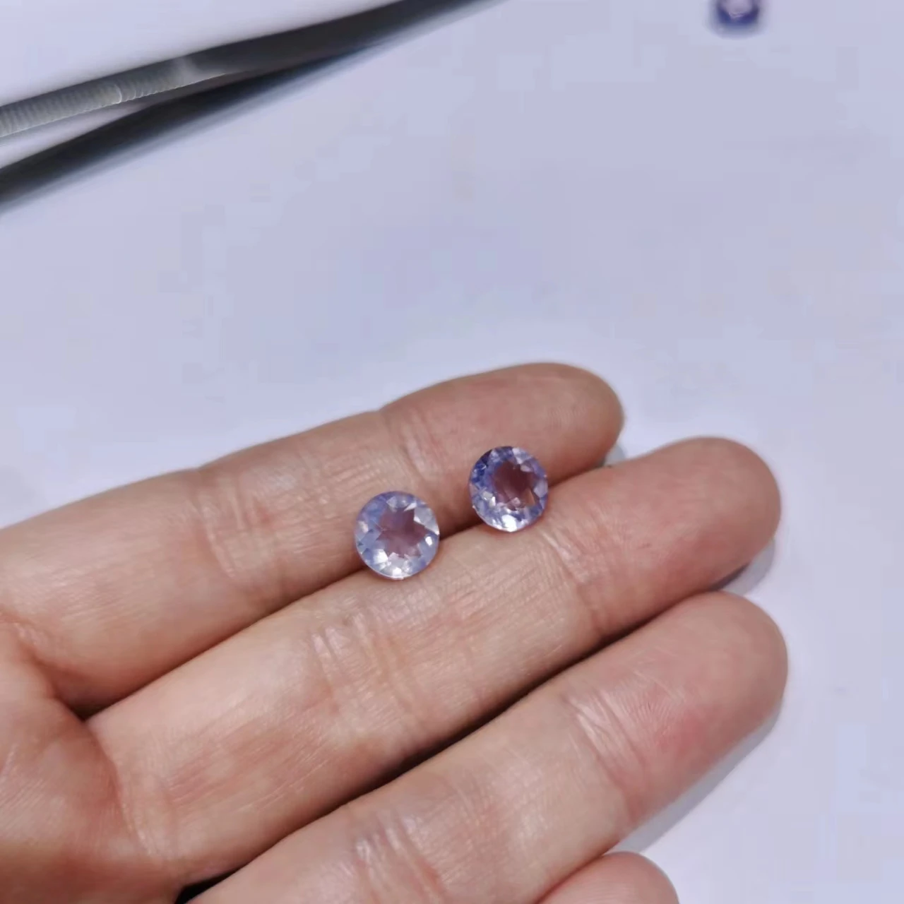 Natural Lavender Amethyst Loose Germstones 8mm 1.5ct Brilliant Round Shape Light Purple Amethyst
Natural Lavender Amethyst Loose Germstones 8mm 1.5ct Brilliant Round Shape Light Purple Amethyst