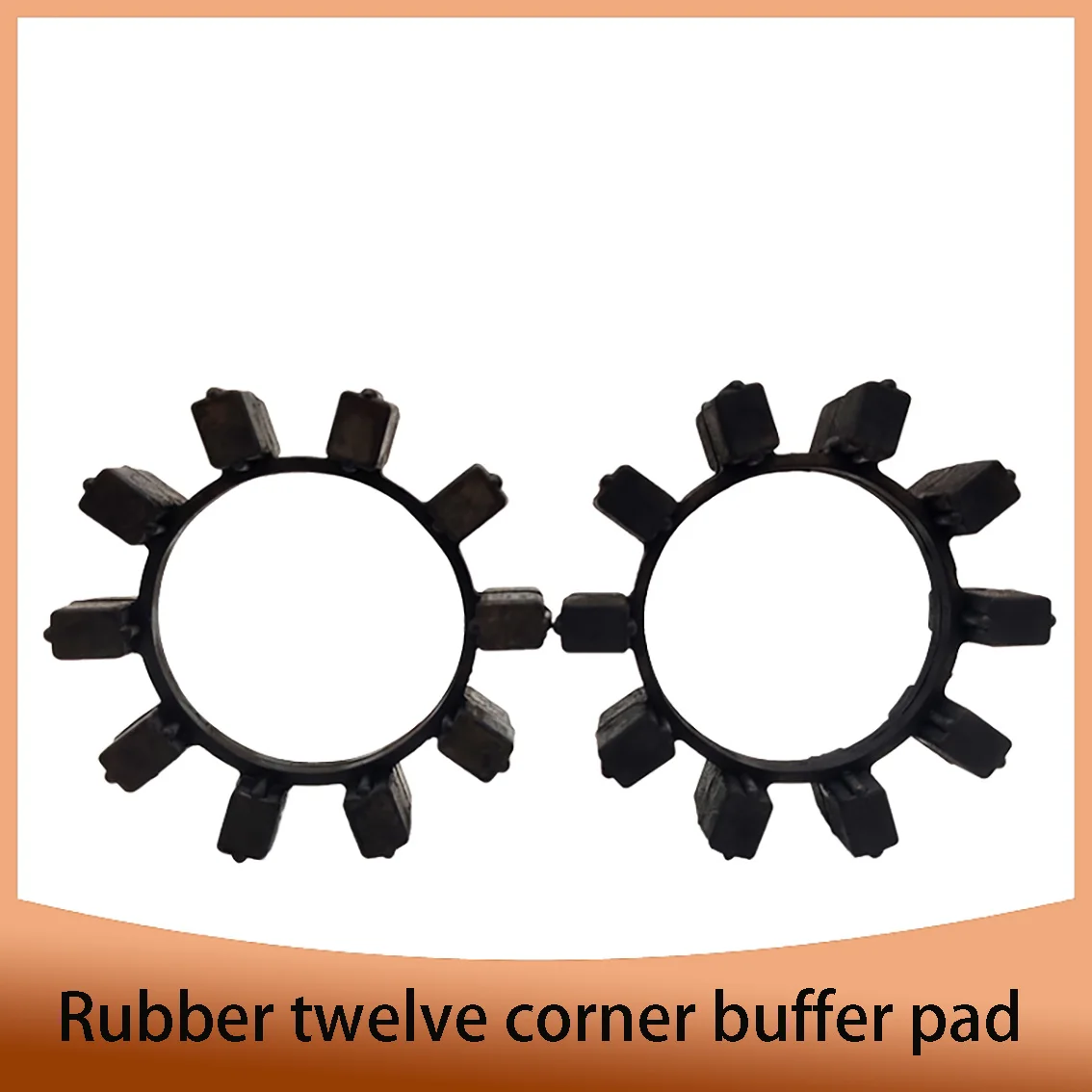 1PCS Rubber Twelve Corner Coupling Buffer Pad Coupling Elastic Pad Plum Blossom Pad
1PCS Rubber Twelve Corner Coupling Buffer Pad Coupling Elastic Pad Plum Blossom Pad