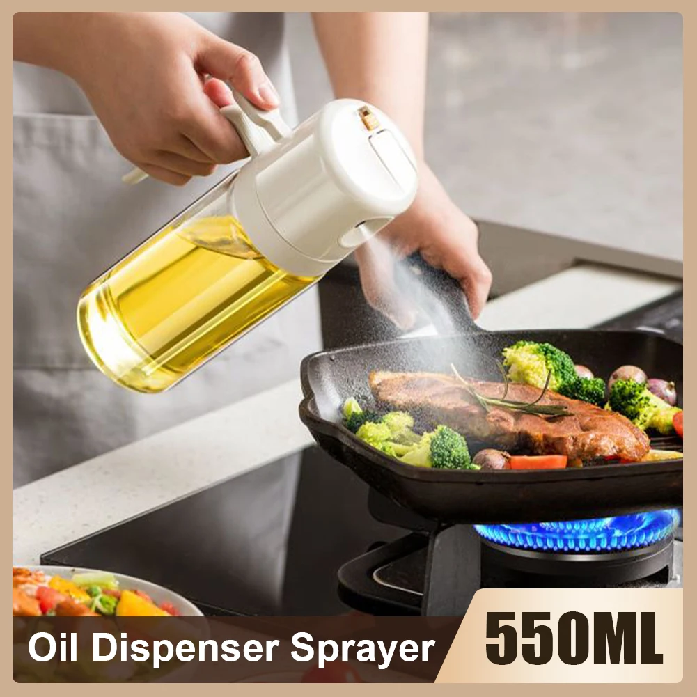 Olive Oil Bottle Dispenser 2 In 1 Cooking Oil Sprayer Dispenser Glass Auto Flip Lid No Drip Oil Pourer Kitchen Vinegar Dispenser
Olive Oil Bottle Dispenser 2 In 1 Cooking Oil Sprayer Dispenser Glass Auto Flip Lid No Drip Oil Pourer Kitchen Vinegar Dispenser