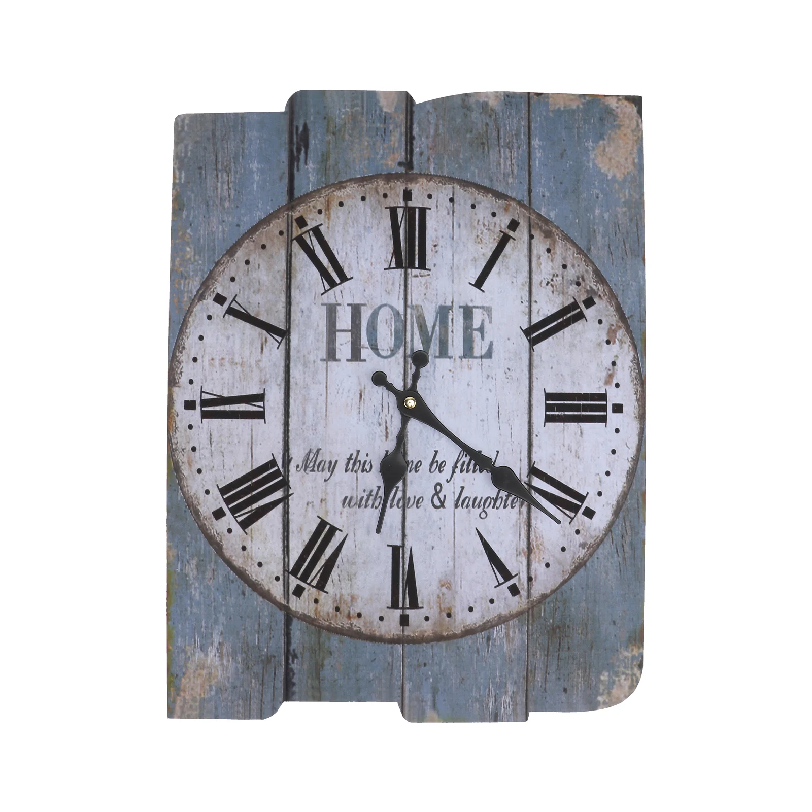 

Roman Numeral Clock Vintage European Decorative Wooden Digital Wall Clocks