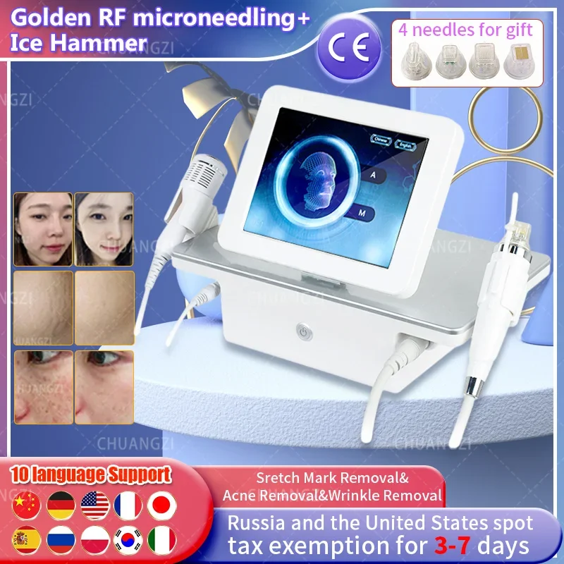 

Фракционный радиочастотный микро косметический аппарат для удаления рубцов и акне, лечение лифтинга лица и тела