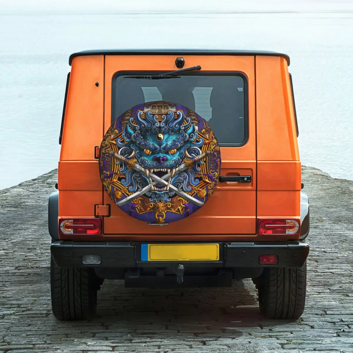 Goth Oni, чехол для шины с японским демоном, водонепроницаемый универсальный для Jeep, трейлера, RV, SUV, грузовика, кемпера, трейлера для путешествий
Goth Oni, чехол для шины с японским демоном, водонепроницаемый универсальный для Jeep, трейлера, RV, SUV, грузовика, кемпера, трейлера для путешествий