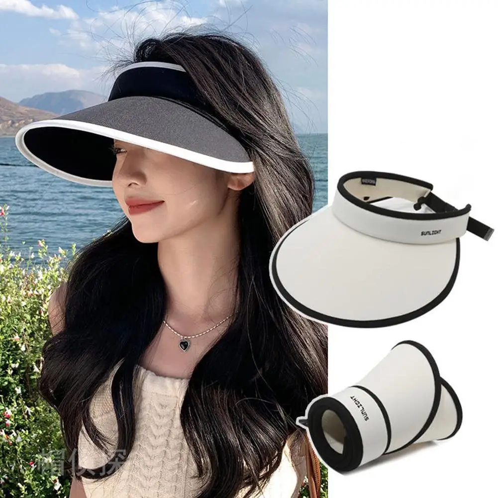 1PCS Summer Empty Hat For Women UV Protection Ice Silk Sunshade Foldable Outdoor Travel Beach Cap Sunscreen Hat X5W6
1PCS Summer Empty Hat For Women UV Protection Ice Silk Sunshade Foldable Outdoor Travel Beach Cap Sunscreen Hat X5W6