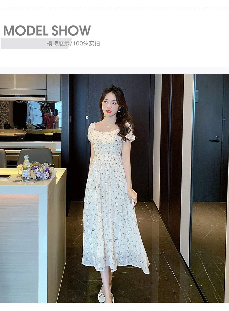 2023 Summer New French Style Waist Slim Square Collar Bubble Sleeve Fairy Dress Embroidery Flowers Free Shipping
2023 Summer New French Style Waist Slim Square Collar Bubble Sleeve Fairy Dress Embroidery Flowers Free Shipping