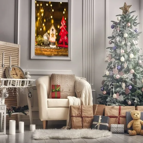 Henge Işıklıo Bokeh with Christmas Christmas Decorations Red Mustard Wall Curtain-Wall Cover
Henge Işıklıo Bokeh with Christmas Christmas Decorations Red Mustard Wall Curtain-Wall Cover