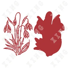 New A Drop Of Snow Flower Branches Patterns Cutting Dies Diy Craft Paper Greeting Card Scrapbooking Decoration Embossing Molds
New A Drop Of Snow Flower Branches Patterns Cutting Dies Diy Craft Paper Greeting Card Scrapbooking Decoration Embossing Molds