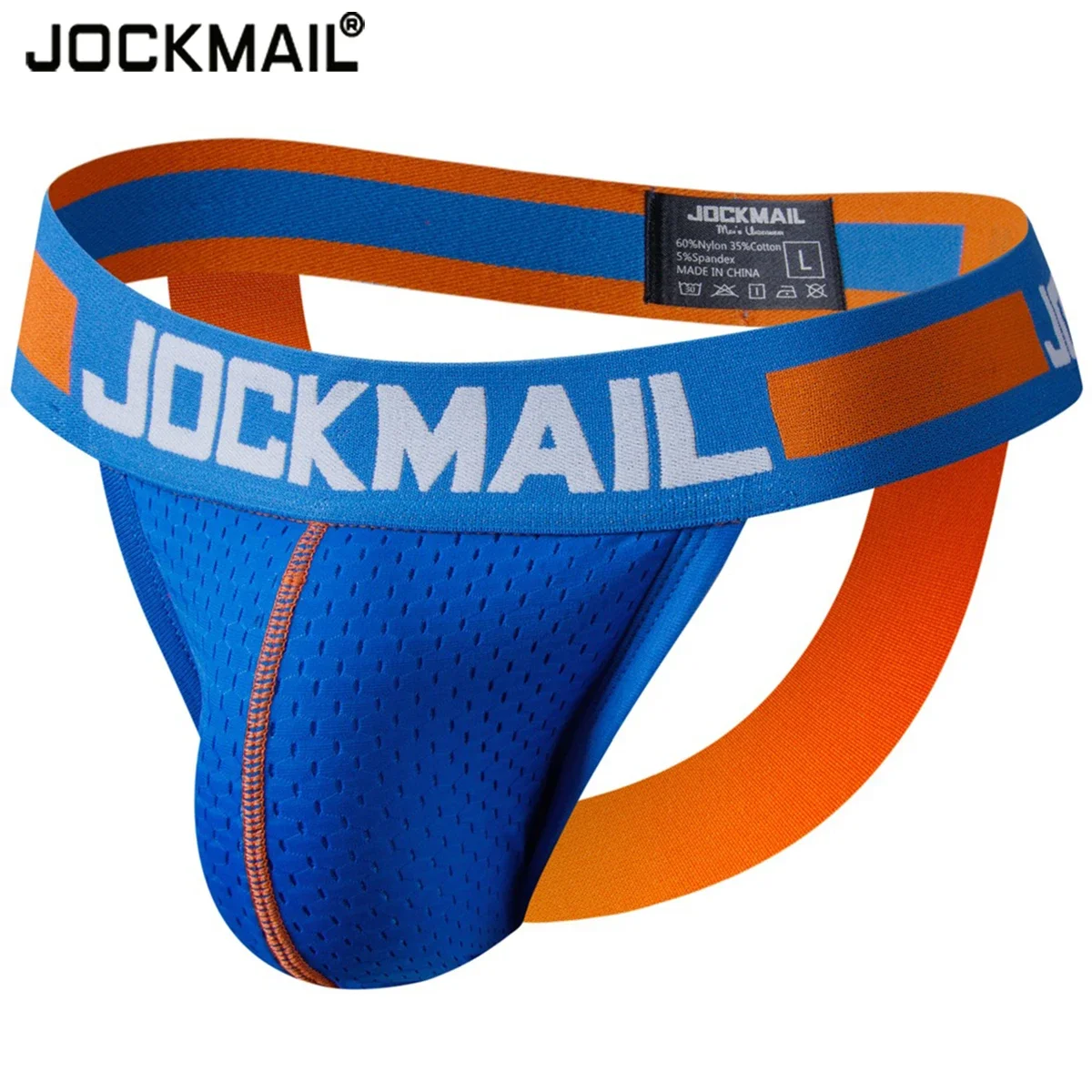 

JOCKMAIL Low Rise Thongs Men Jockstrap Gay Underwear Men Panties Sexy Mens G Strings Thong Tanga Bikini Sissy Cueca Hombre Slips